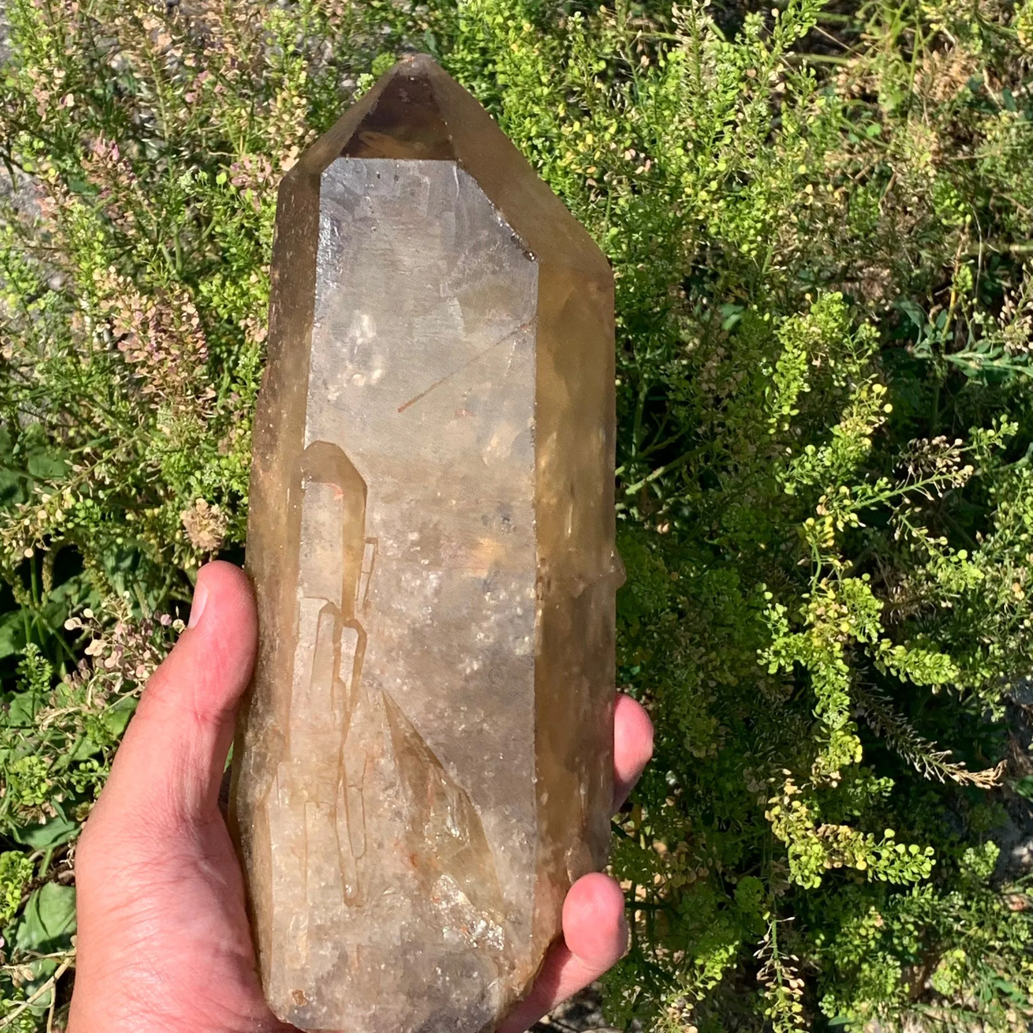 8.4"  Natural Citrine from Mansa,Lualupa, Zambia