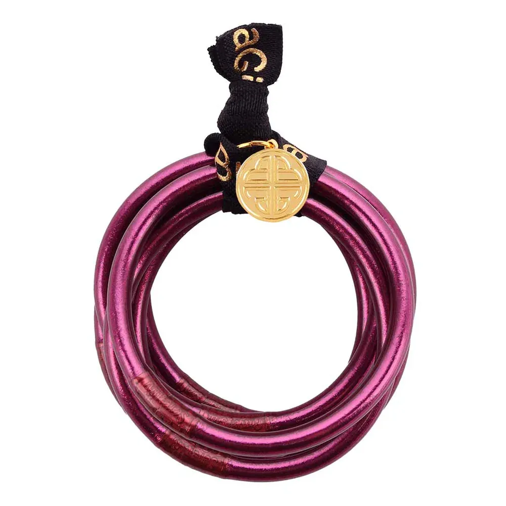 All Weather Bangles Amethyst