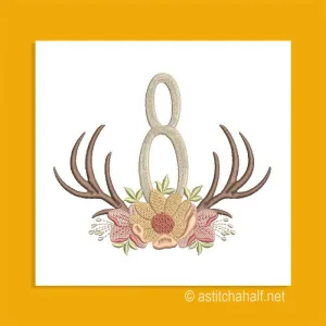Antler Atelier Monogram Number 8