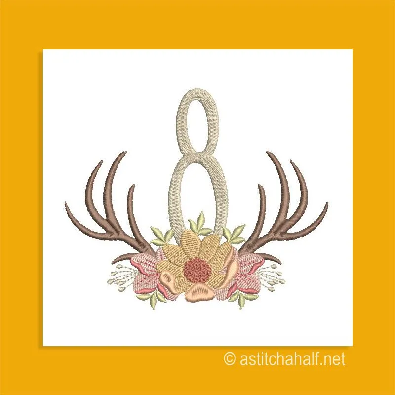 Antler Atelier Monogram Number 8