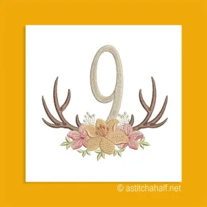 Antler Atelier Monogram Number 9