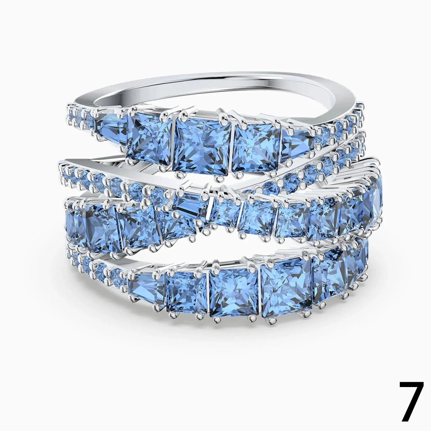 Austrian Crystal Twist Ring Necklace Bracelet and Earrings