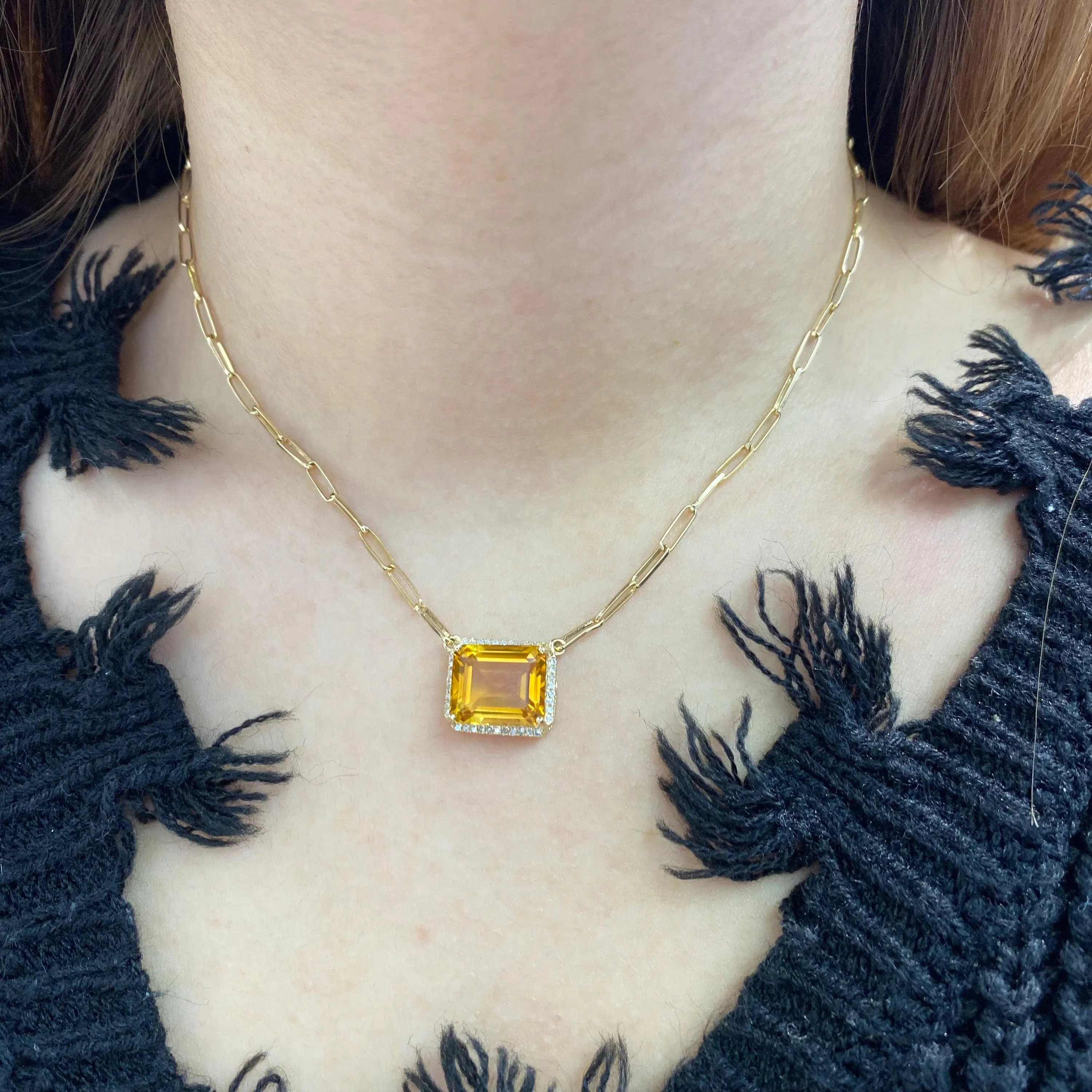 Citrine Necklace