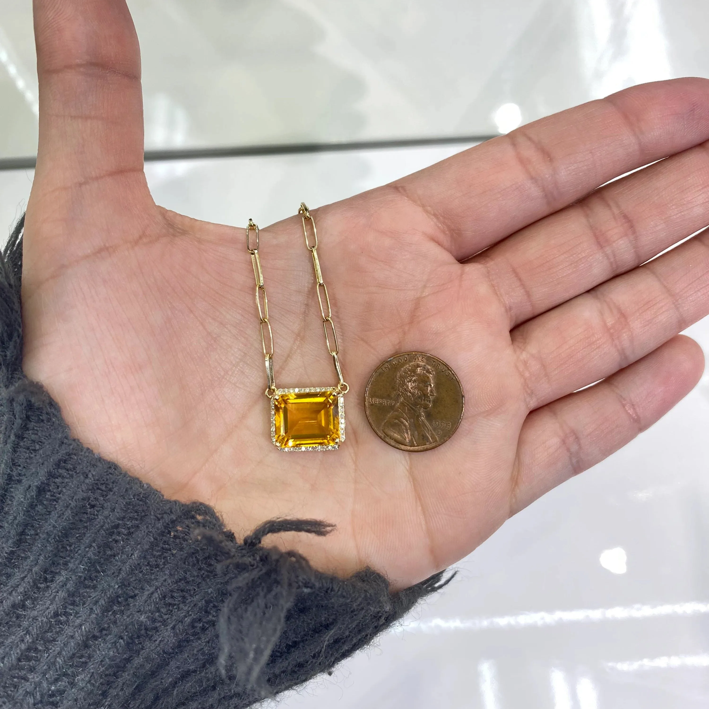 Citrine Necklace