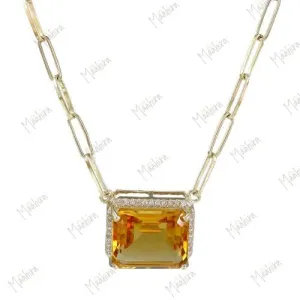 Citrine Necklace