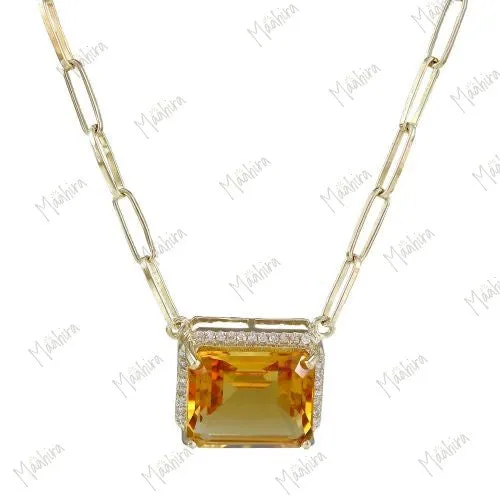 Citrine Necklace