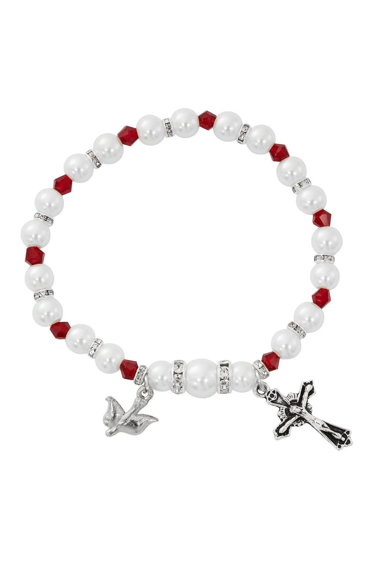 Garnet Stretch Bracelet - UZB214