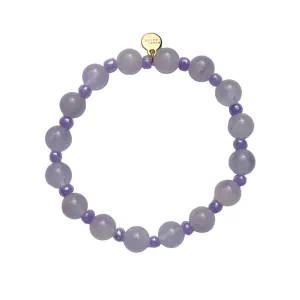 Lavender Amethyst Healing Bracelet