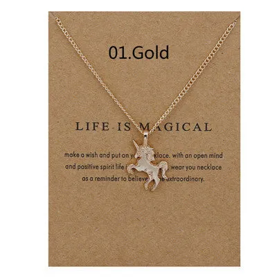 Majestic Unicorn Necklace