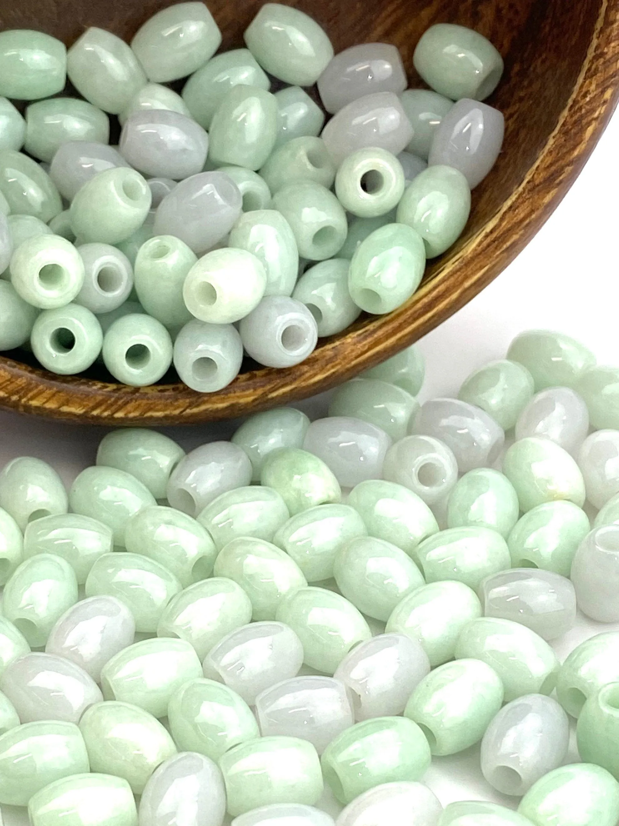 Natural Jade Beads , Sku#JP22