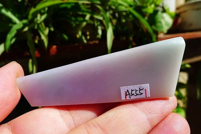 Natural Jade Rough Jadeite Raw (28g,7.4X2.3X0.7cm)