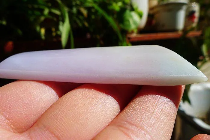 Natural Jade Rough Jadeite Raw (28g,7.4X2.3X0.7cm)