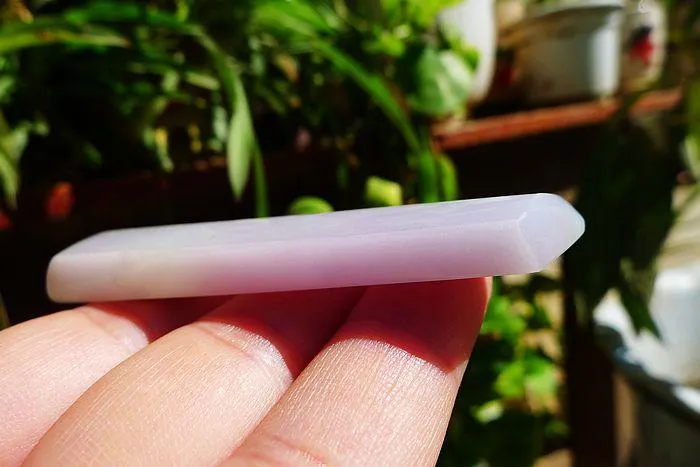 Natural Jade Rough Jadeite Raw (28g,7.4X2.3X0.7cm)