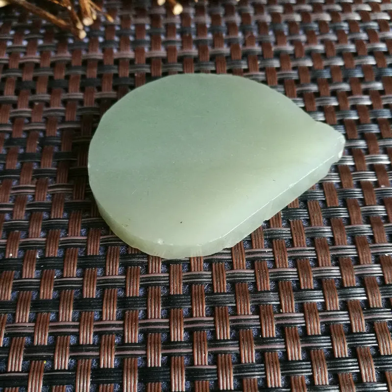 Natural Kunlun Jade Rough Nephrite Raw (38g,4.3X5X0.8cm)