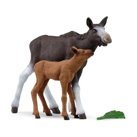 Schleich Moose Family