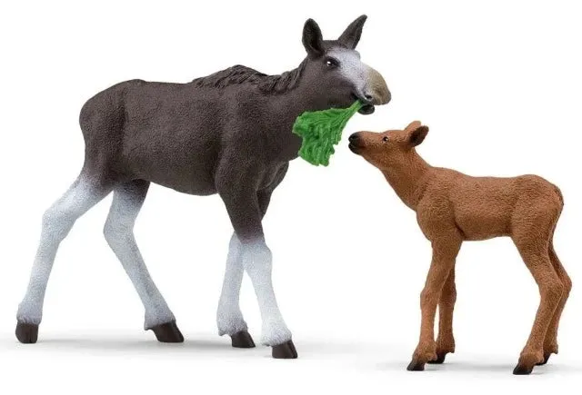 Schleich Moose Family
