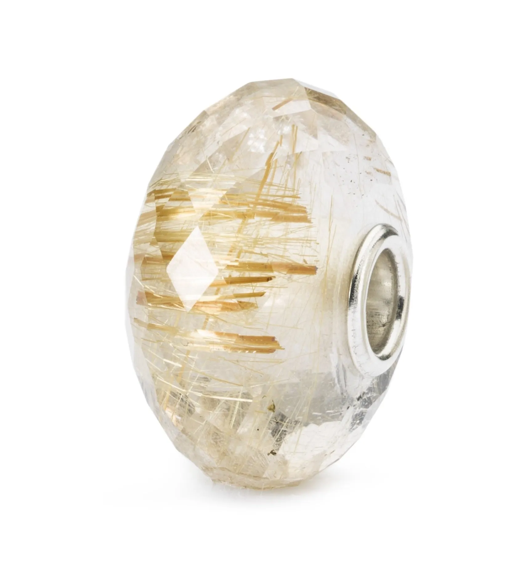 Trollbeads Golden Rutilated Quartz
