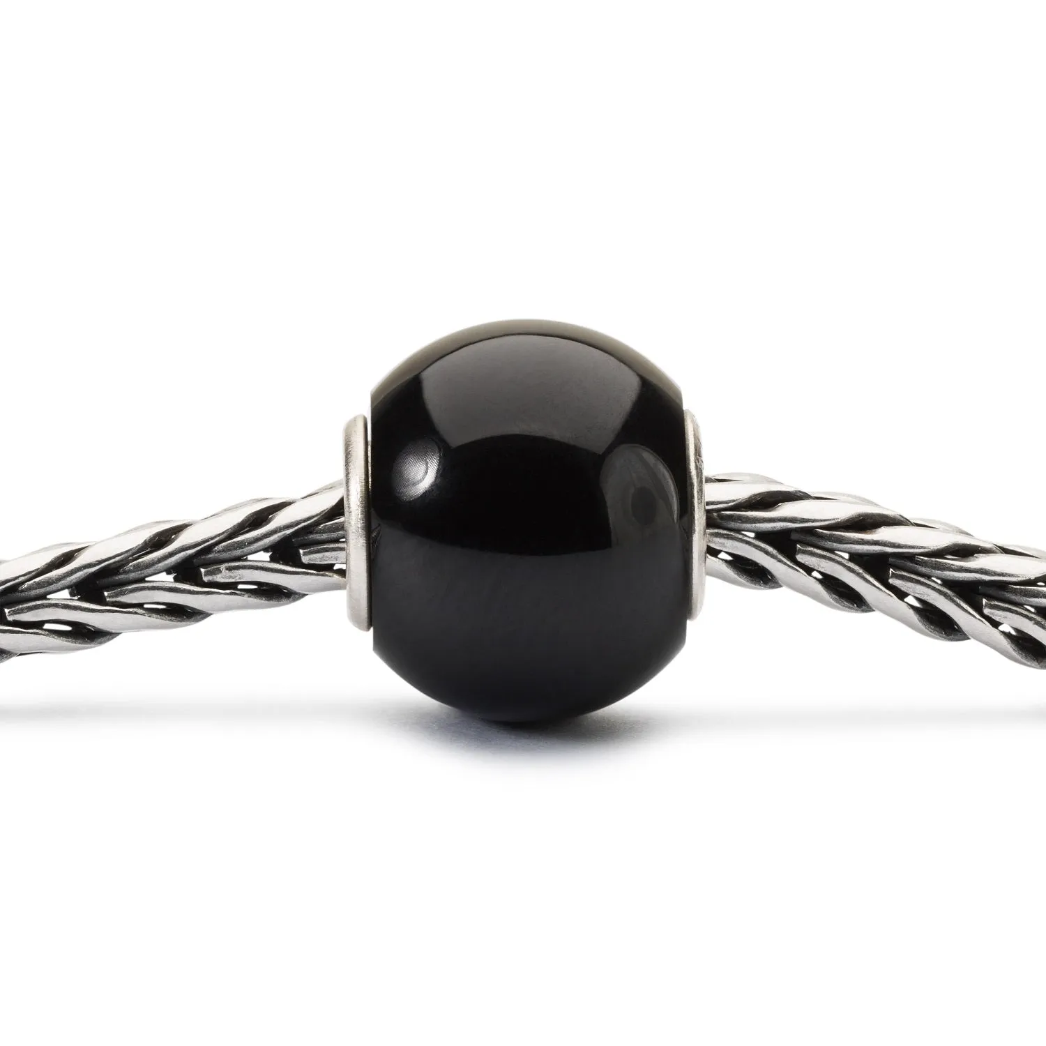 Trollbeads Round Black Onyx Bead