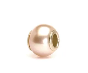 Trollbeads Silver Bead with Rosa Pearl