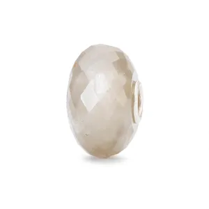 Trollbeads Silver Charm Grey Moonstone